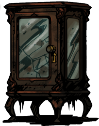 Locked Display Cabinet